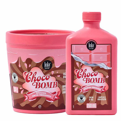 Lola From Rio Chocobomb Kit Shampoo 50ml e Máscara 230g