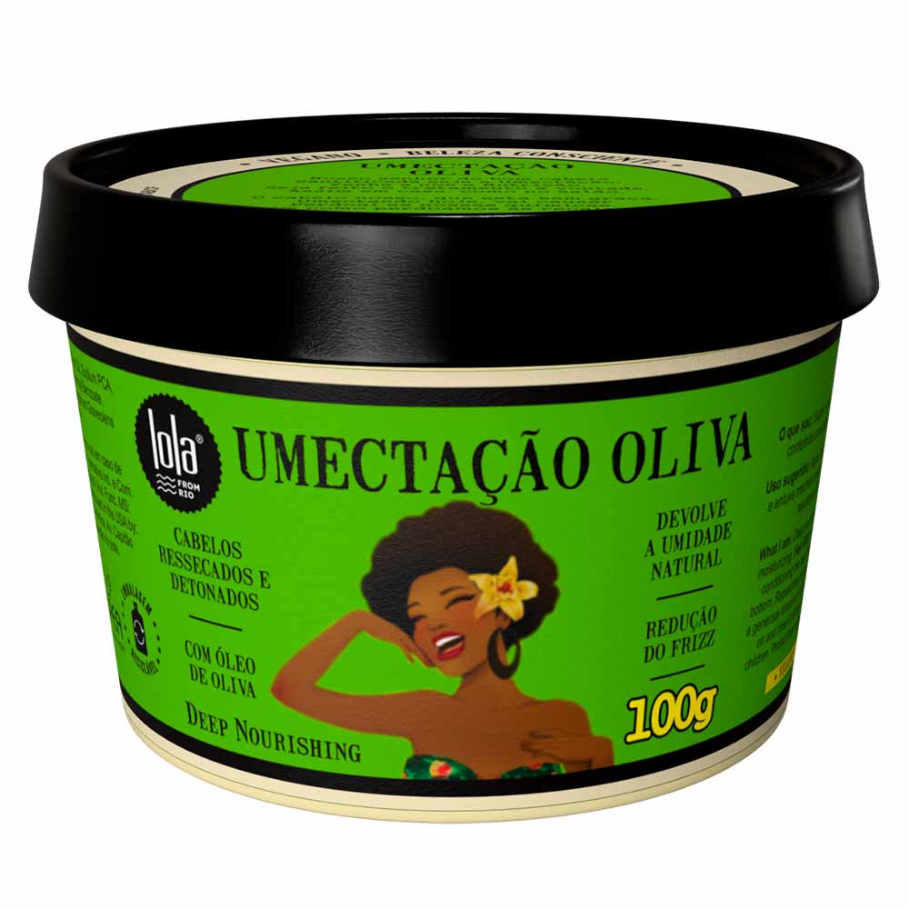 Lola From Rio Óleo de Oliva Máscara de Umectação