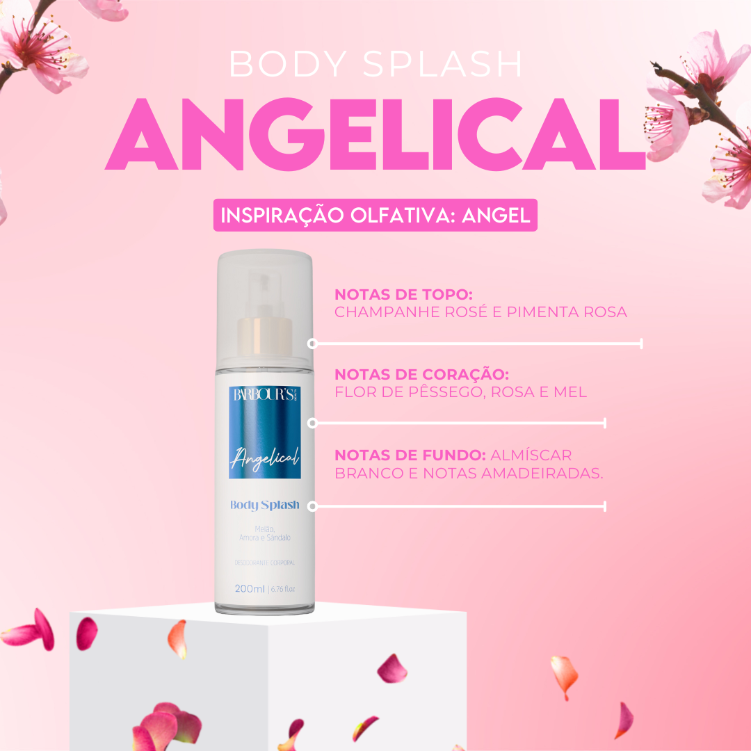 Kit Body Splash + Perfume de Cabelo Angelical