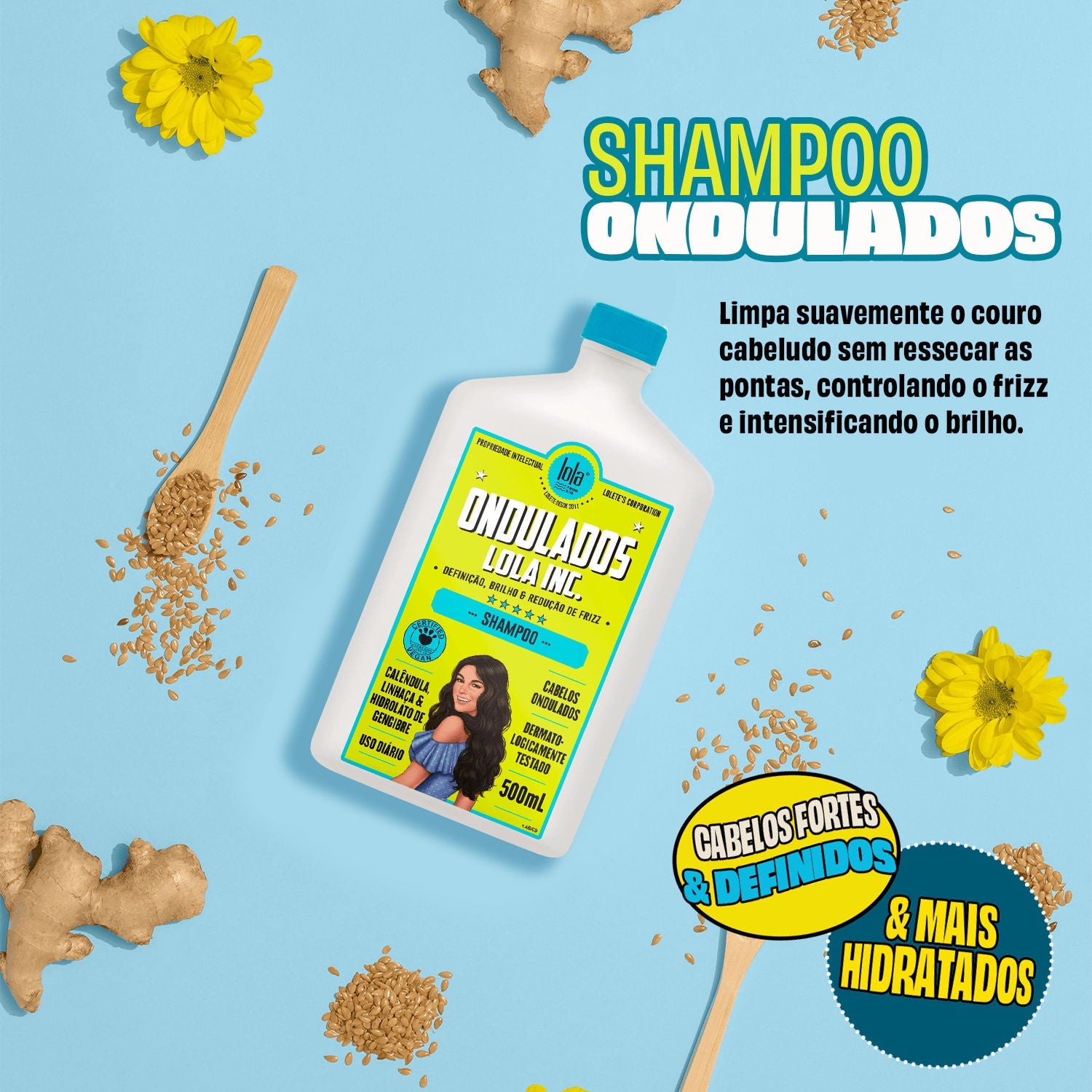 Lola From Rio Ondulados Lola Inc Shampoo 500ml