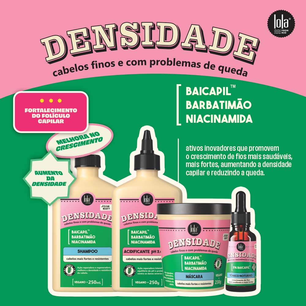 Lola From Rio Densidade Máscara Capilar Restauradora 230g