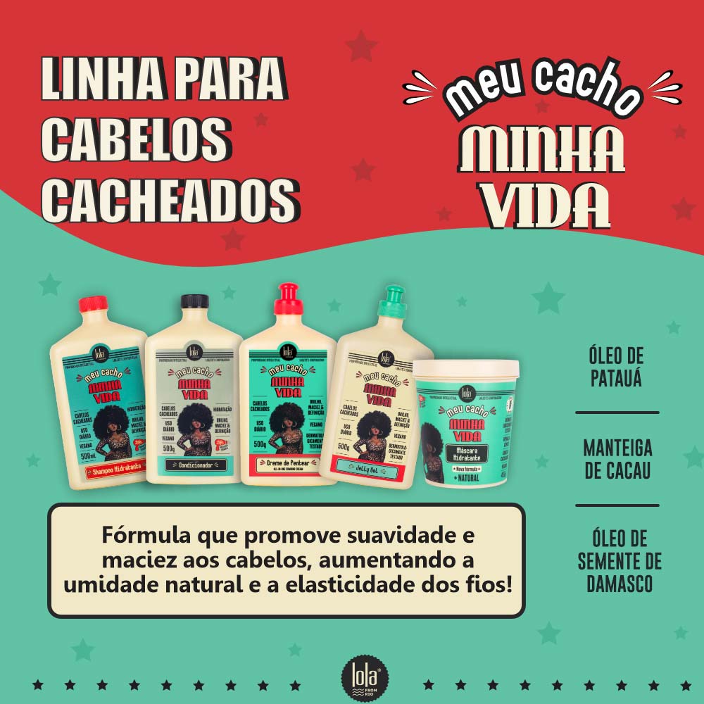 Lola From Rio Meu Cacho Minha Vida Kit Capilar Completo