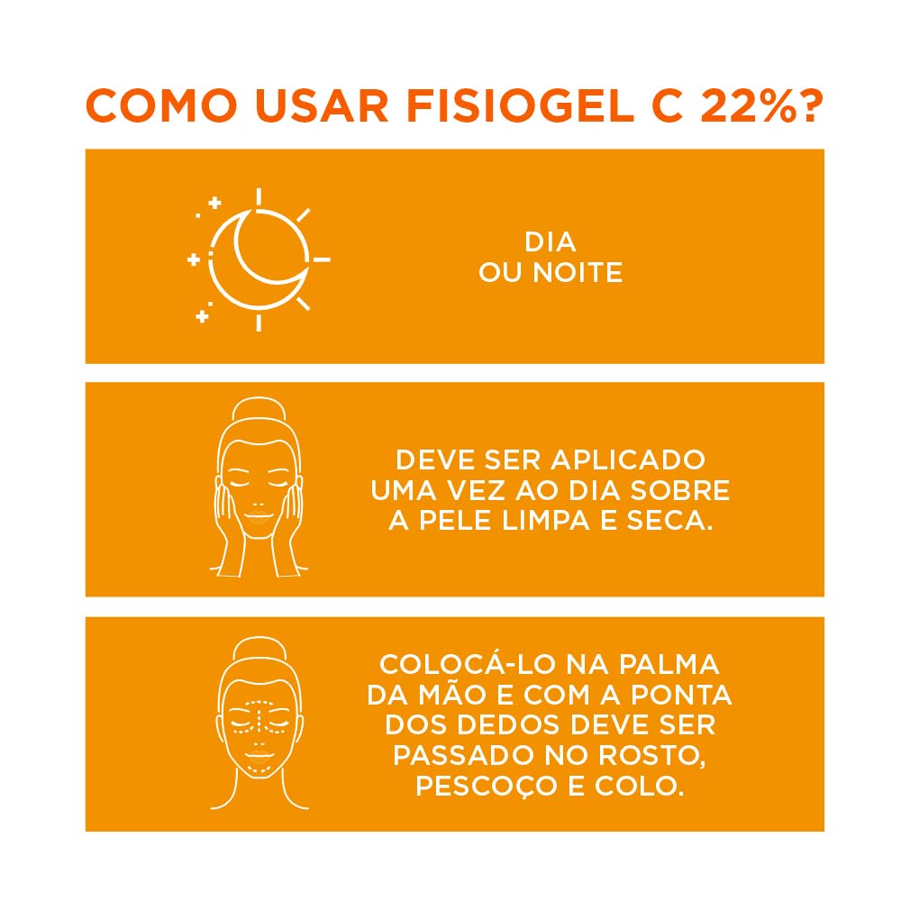 Fisiogel C Sérum Facial Antioxidante 22% 30ml